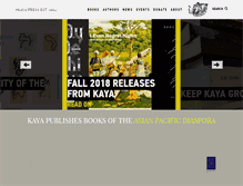 Tablet Screenshot of kaya.com